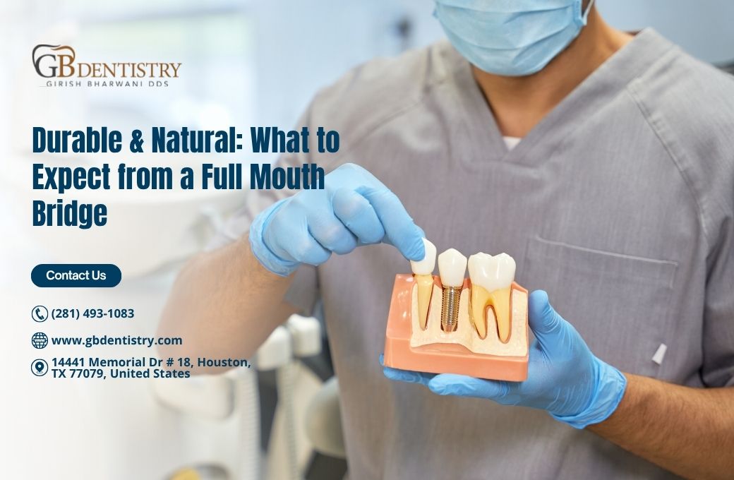 Durable & Natural: What to Expect from a Full Mouth Bridge