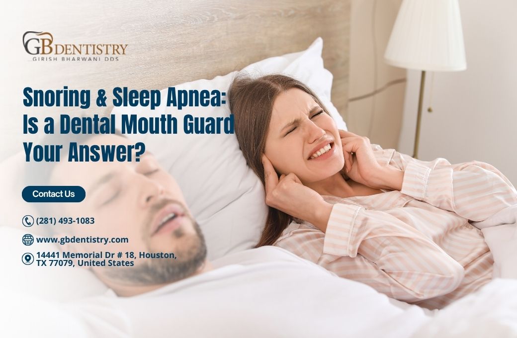 Snoring & Sleep Apnea: Is a Dental Mouth Guard For Snoring Your Answer?
