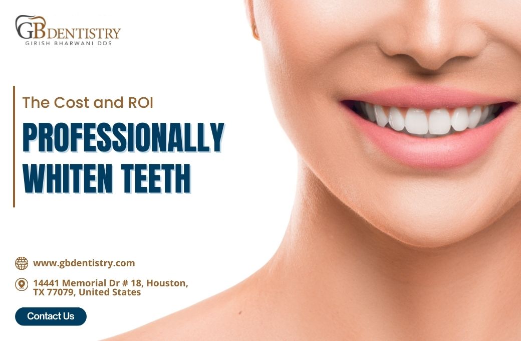 Professionally Whiten Teeth: The Cost and ROI