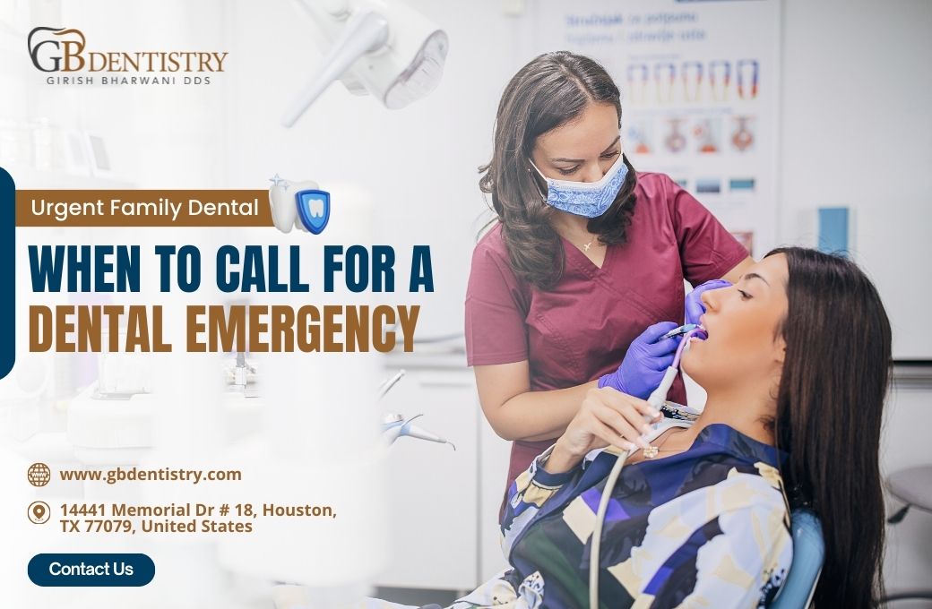 Urgent Family Dental: When to Call for a Dental Emergency