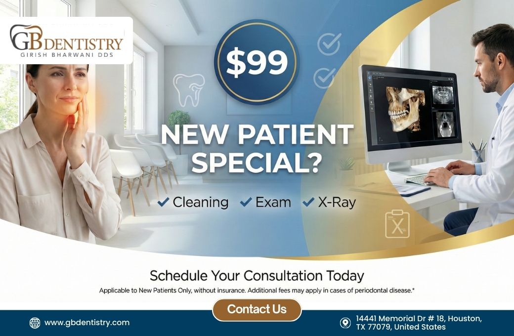 $99 New Patient Special in Memorial Houston