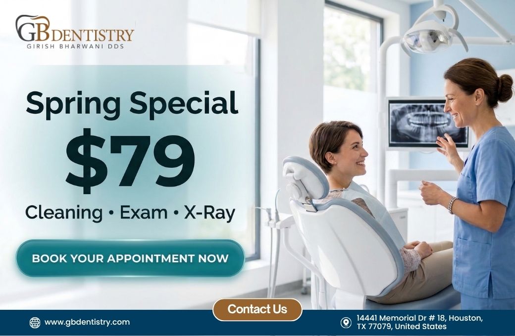 $79 Spring Special Cleaning, Exam & X-Rays for a Healthy Smile